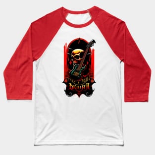 Death mental design t shirt Baseball T-Shirt